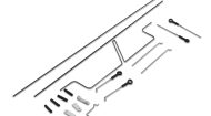 E-FLITE UMX MIG 15 PUSHROD LINKAGE SET EFLU1646